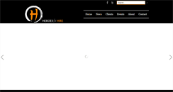 Desktop Screenshot of heroesforhire.info